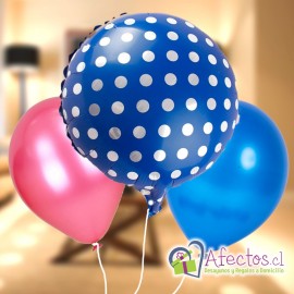 Agrega: Ramillete tres globos Helio